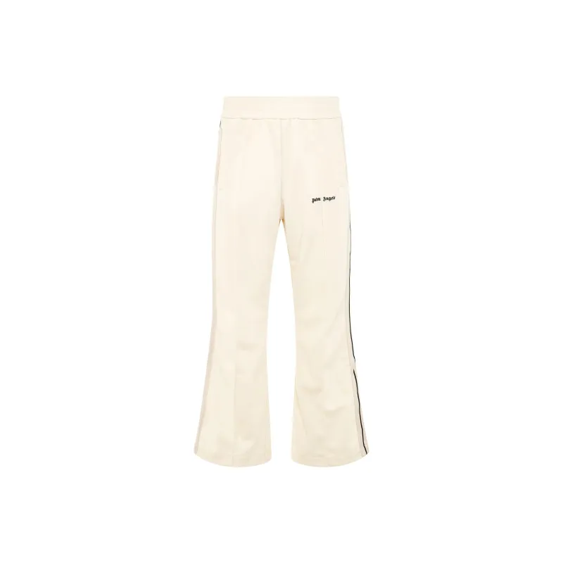 PALM ANGELS Monogram Flared Track Pants-0