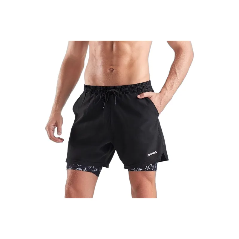 Swans Swimming Shorts Men-0