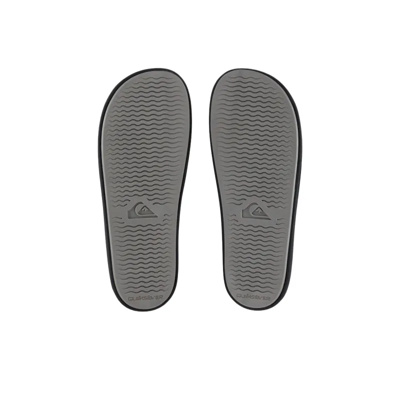 Quiksilver Abrasion Resistant Slide Slippers Men's Black-4