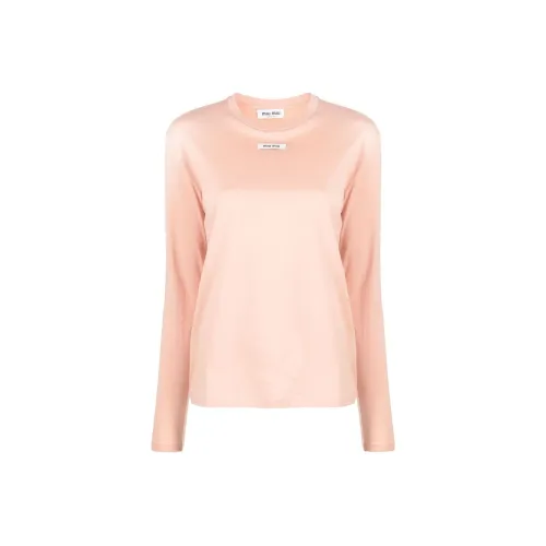 MIU MIU T-Shirts Women's Orange