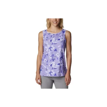 Columbia Tank Tops Women's Purple