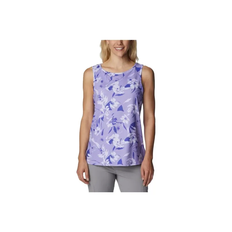 Columbia Tank Tops Women's Purple-0