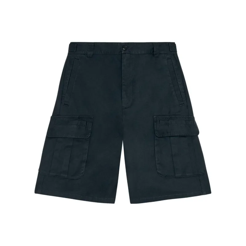 DIESEL Casual Shorts Men Black-0