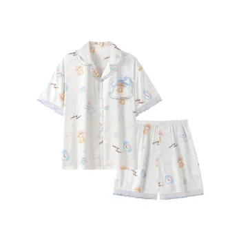 XIAFENYAN Pajama Set Women's Apricot