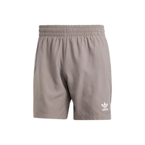 Adidas Originals Essential Adicolor Essentials Solid Swim Shorts Swimming Shorts Men's Charcoal