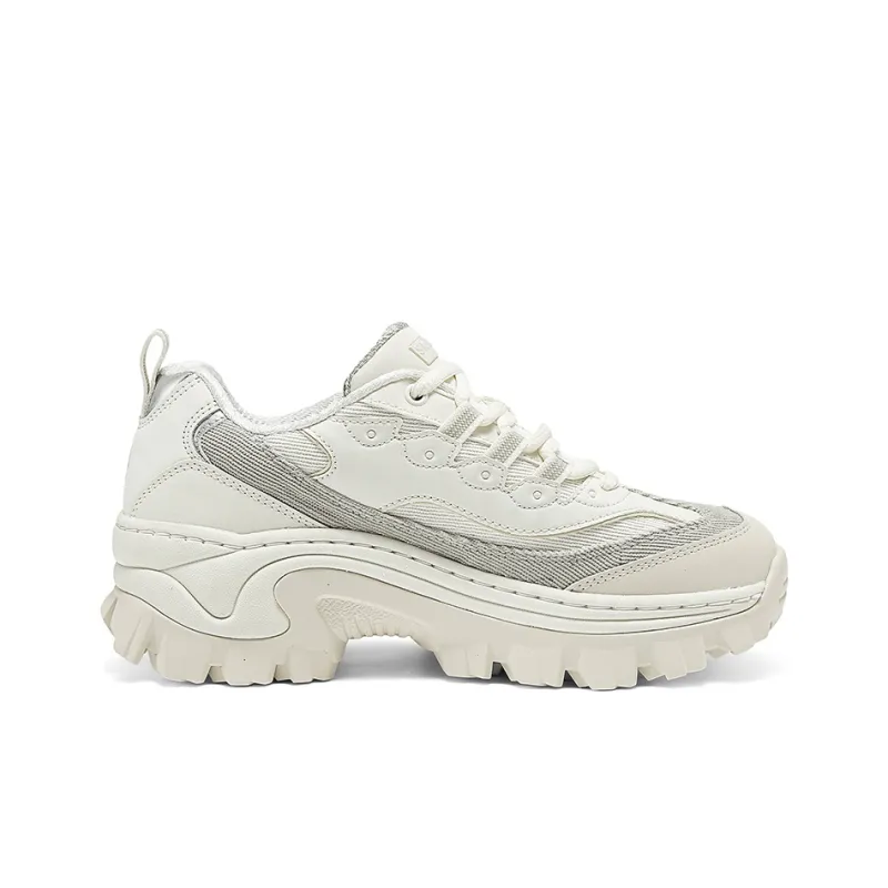 Skechers Street Anti-Slip Wear-Resistant Low-Top Chunky Sneakers Women's Ivory-1