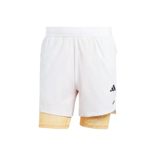 Adidas Power Workout 2-In-1 Shorts Casual Shorts Men's White
