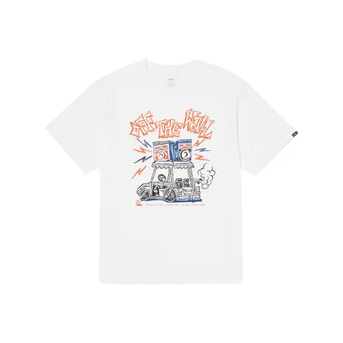 Vans SpeakerGFX T Shirt Unisex White