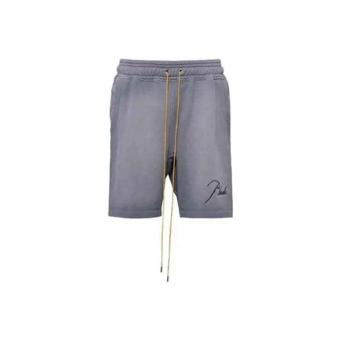 RHUDE Casual Shorts Men Gray-0