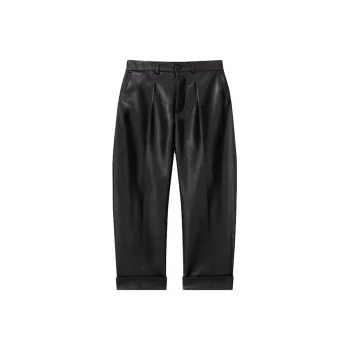 NANUSHKA Straight leg Leather Trousers