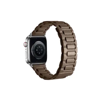 ZHENGGUANG Watch Band Apple Compatibility Genuine Leather Material