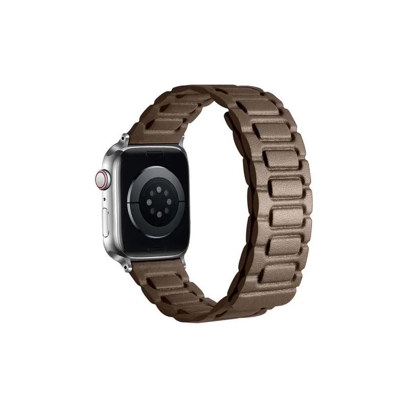 ZHENGGUANG Watch Band Apple Compatibility Genuine Leather Material-0