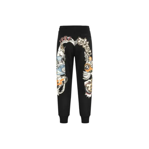 EVISU Casual Pants Men Black