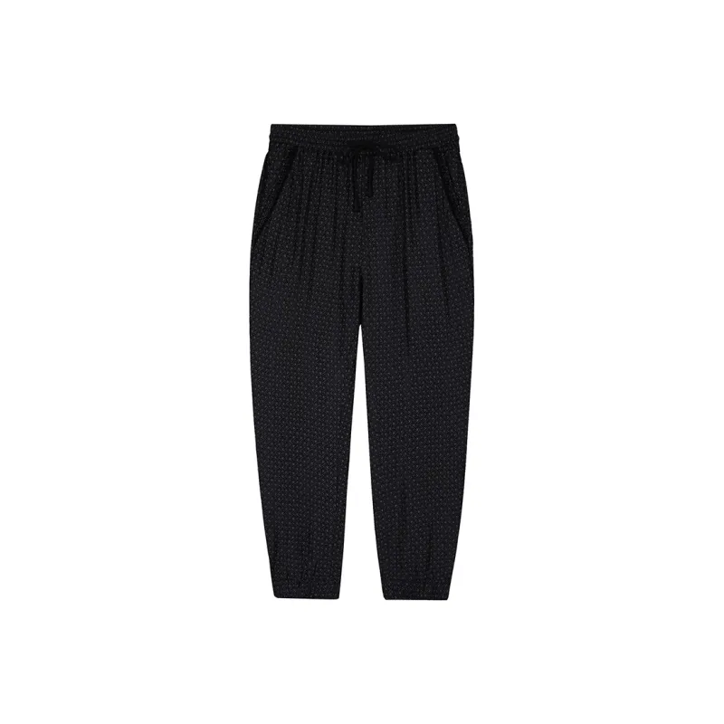 ANDREW MACKENZIE SS24 Casual Pants Men's Black Gray-0