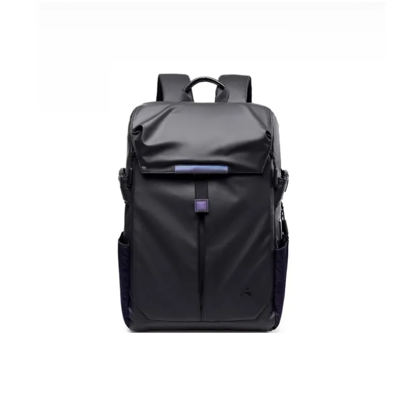 AIBAG Waterproof Abrasion Resistant Fabric Backpack Unisex Flare Night Black-0
