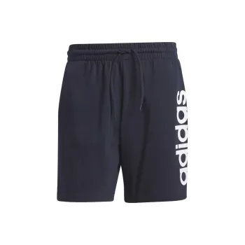 Adidas Aeroready Essentials Single Jersey Linear Logo Shorts Casual Shorts Men's Ink Blue
