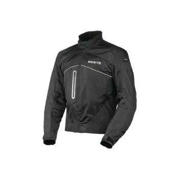 NERVE Biker Jacket Polyester Men's Caribbean Top Men Black