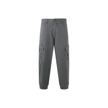 HUGO BOSS SS24 Casual Pants Men's Gray