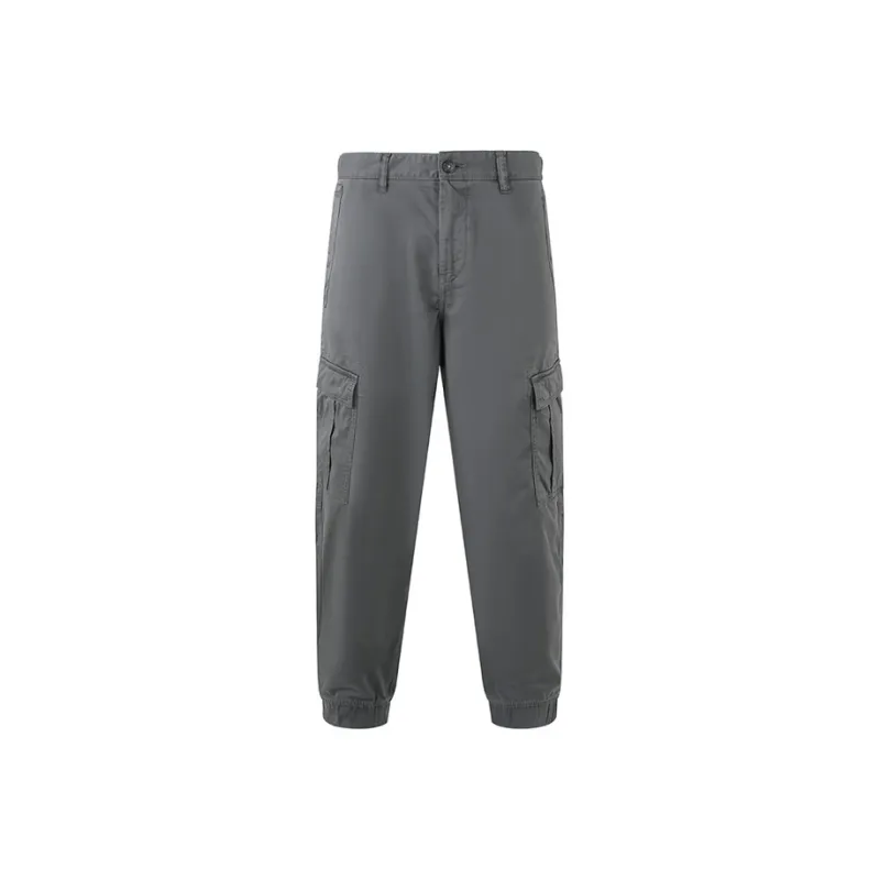 HUGO BOSS SS24 Casual Pants Men's Gray-0