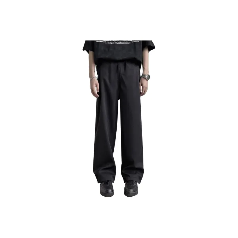 AMANDA BY Casual Pants Summer Unisex Black-0