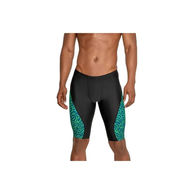 Speedo Men's Race Maze Jammer Blue Swimming Shorts Men's-3