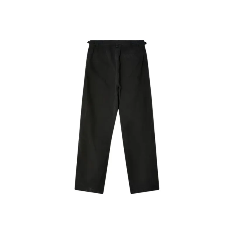 Distressed Straight-Leg Trousers-1