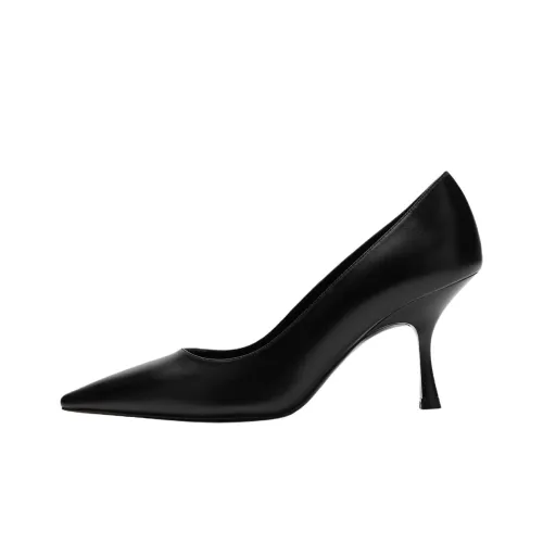 Stuart Weitzman/SW Naomi Slim Heel High Heels 7.5cm Women's Black