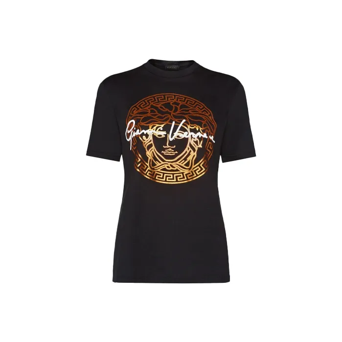VERSACE T Shirts Women's Black-0
