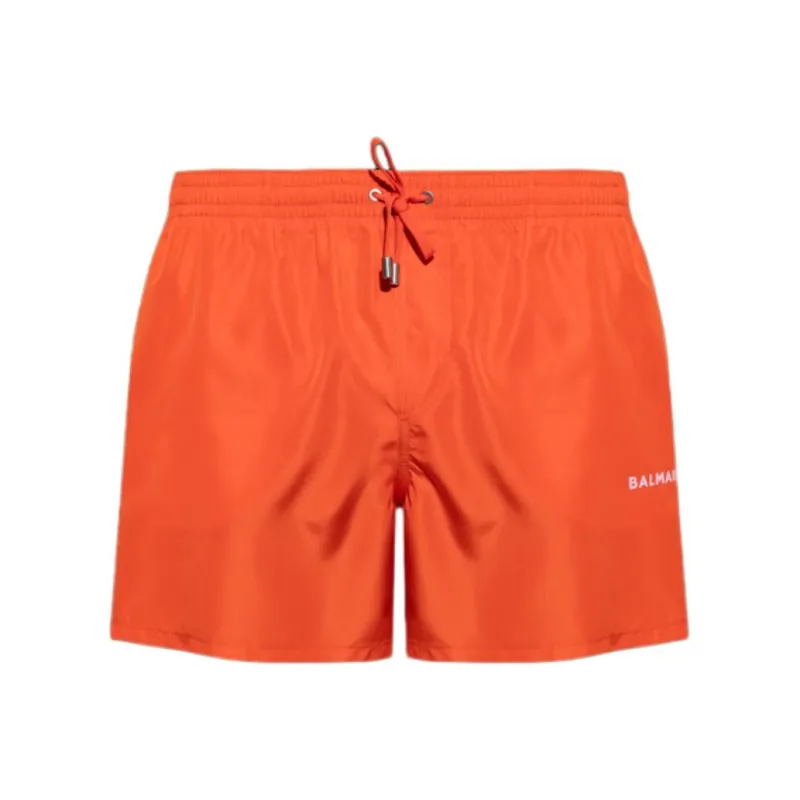 BALMAIN Logo Swim Shorts-0