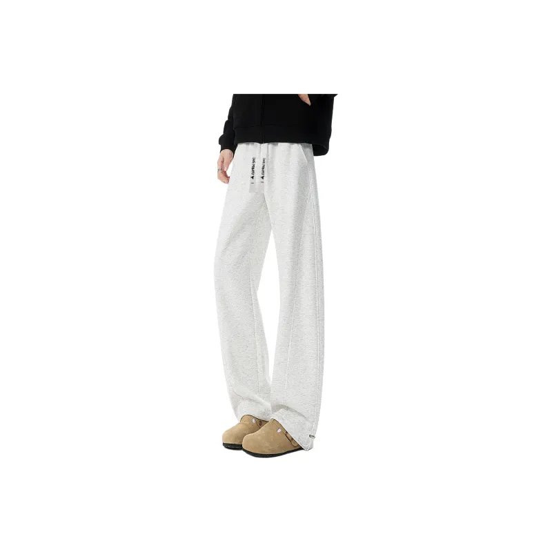 Love Monster Casual Pants Unisex Light Heather Gray-0