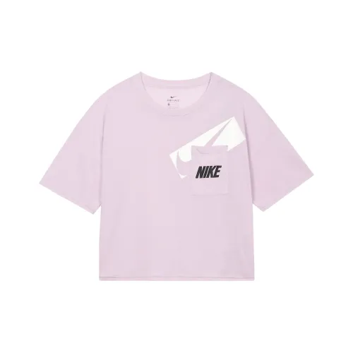 Nike Crop Tops Women's Pink