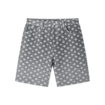 GXG Casual Shorts Men's Gray White