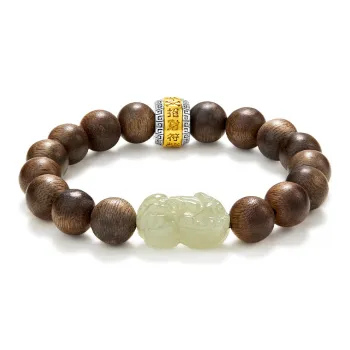 Gianina Fragrance Agarwood Precious Wood Bracelets Unisex