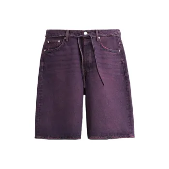 ZARA Casual Shorts Men's Purple
