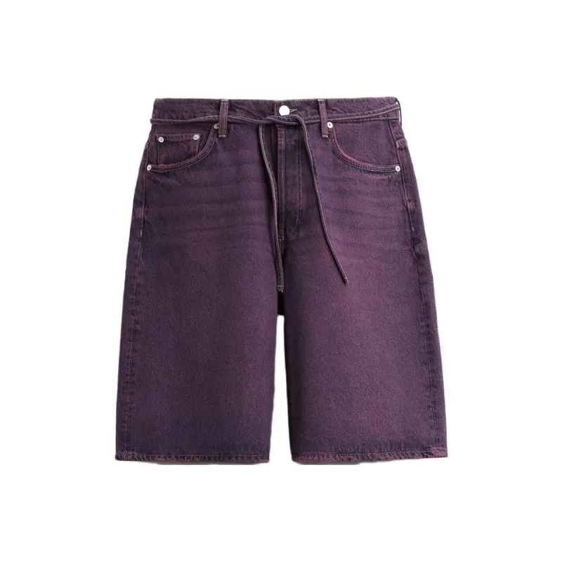 ZARA Casual Shorts Men's Purple-0