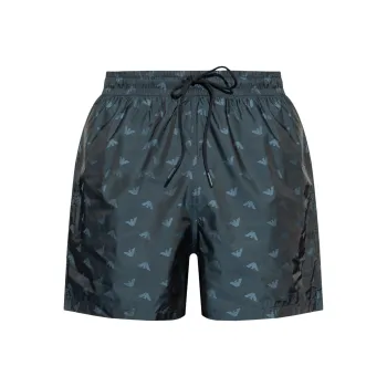 EMPORIO ARMANI Logo print Swim Shorts