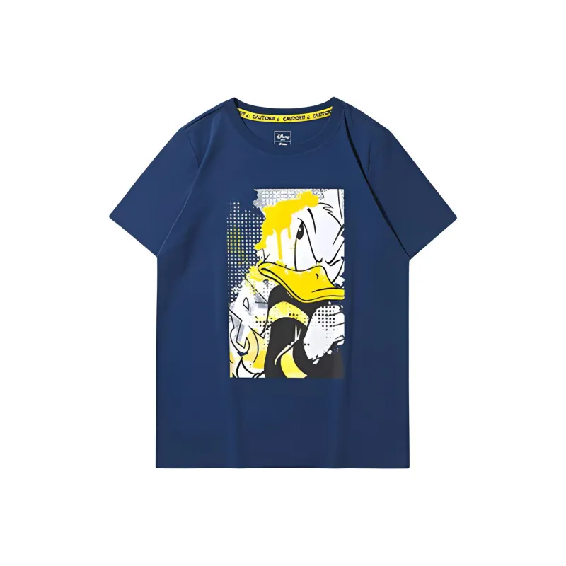 Disney X LINING T Shirts Women's Blue-0