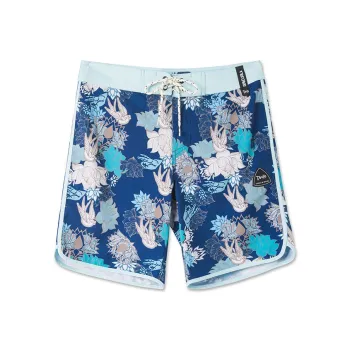 DUNKELVOLK Beach Shorts Men's Dark Sky Blue