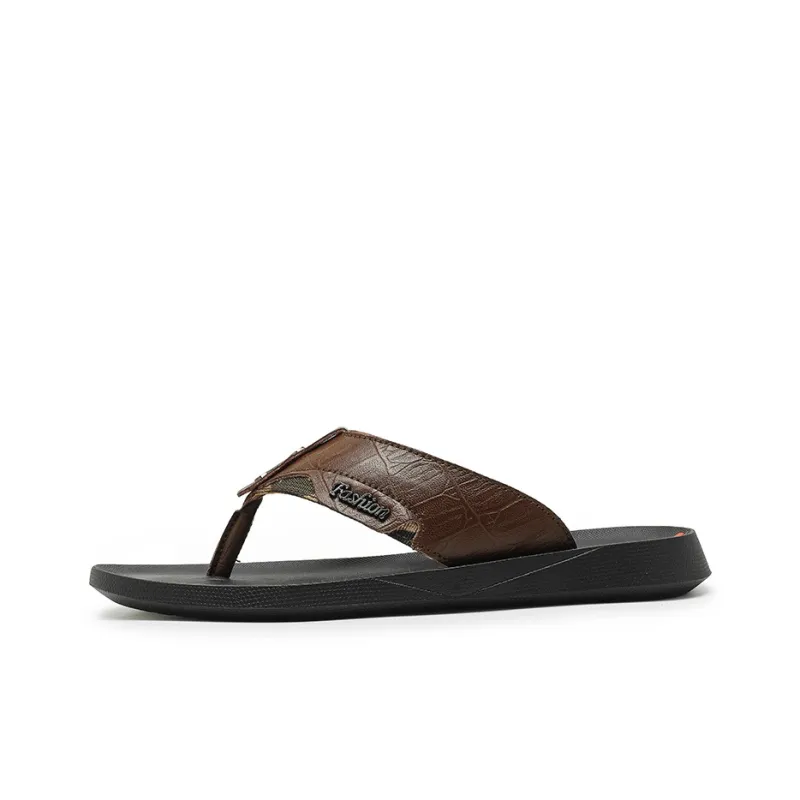 Shiozawa Stitching Quick Dry Flip Flops Men's-4