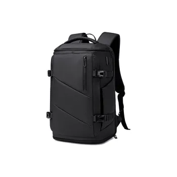 FENRUIEN Oxford Backpack Regular Men's Black