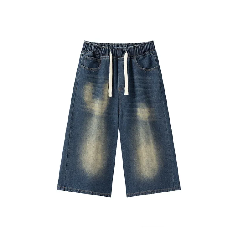 YOFVV Denim Shorts Unisex-0