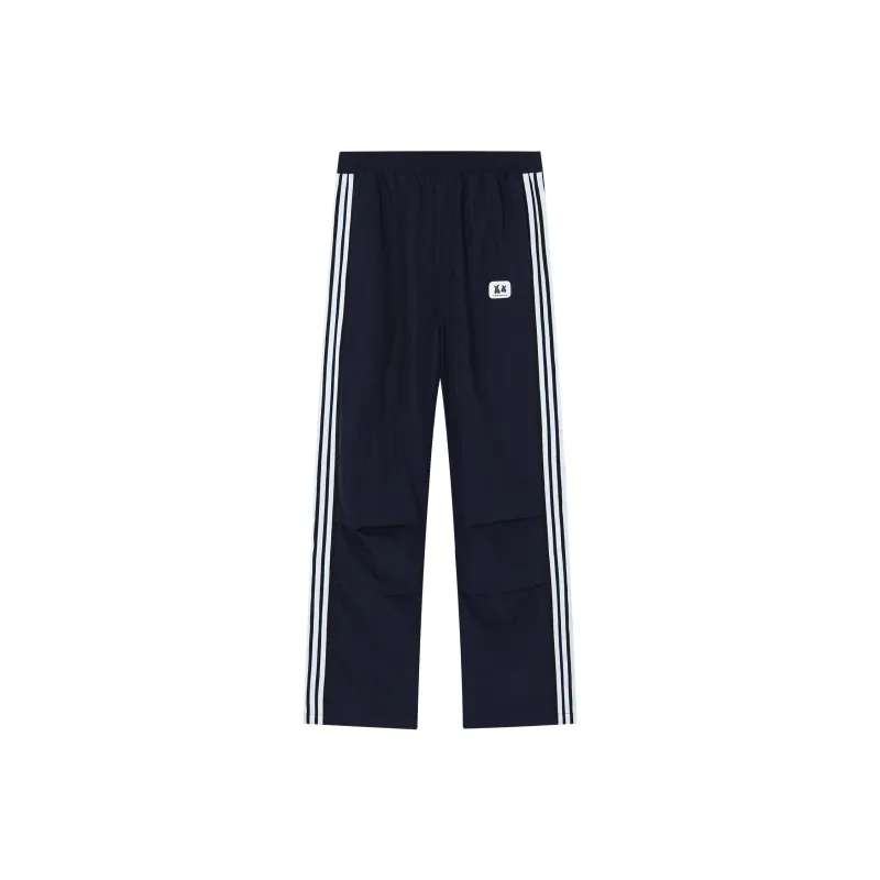 ER Casual Pants Unisex Navy Blue-0