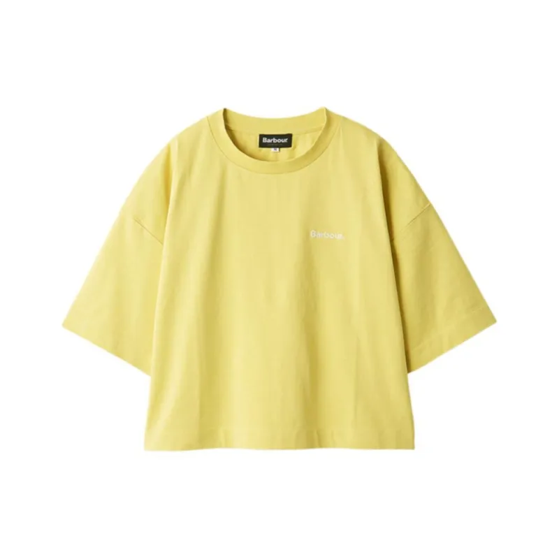 BARBOUR SS25 T Shirt Women's Bright Yellow-0
