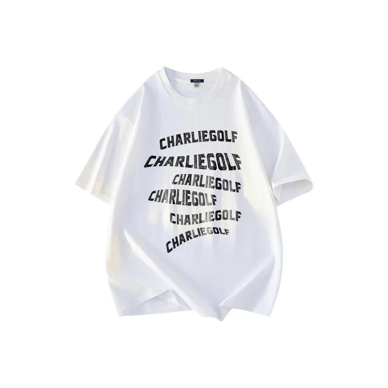 CHARLIE GOLF T Shirt Unisex Black-2