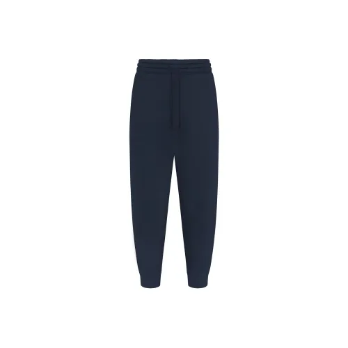 SKIMS SS25 FLEECE LOUNGE MENS TAPERED JOGGER Casual Pants Men's NAVY/Marine Blue