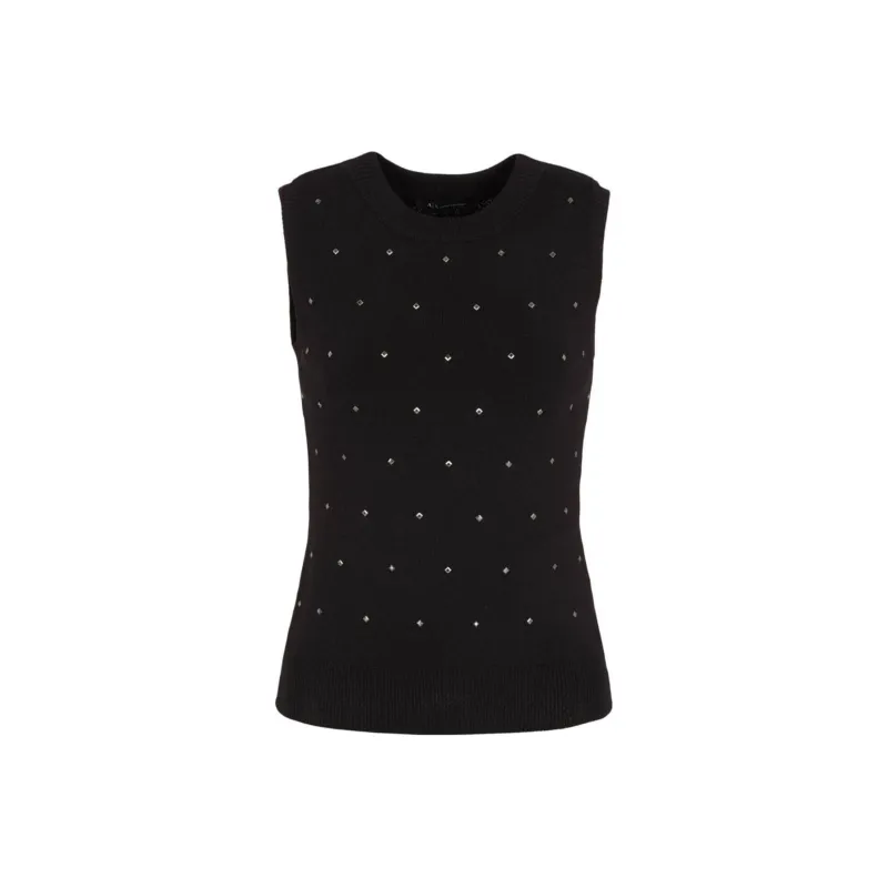 ARMANI EXCHANGE Tank Top Women's Black-0