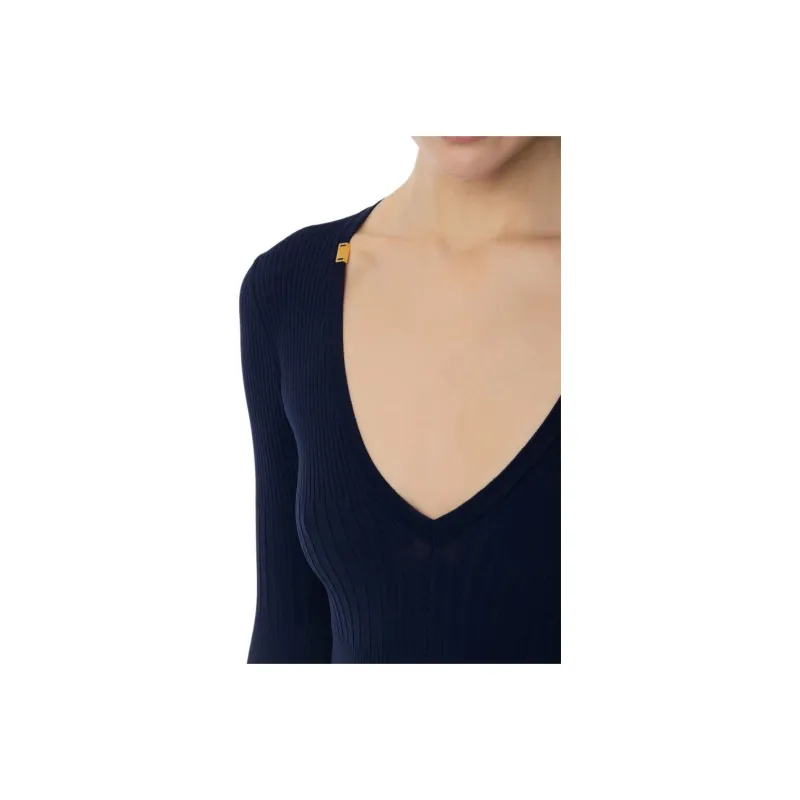 Elisabetta Franchi Knitwear Women's Teal-4