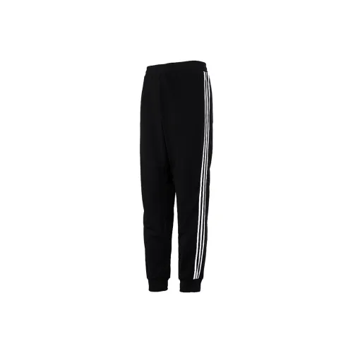 Adidas Knitted Sports Pants Men's Black