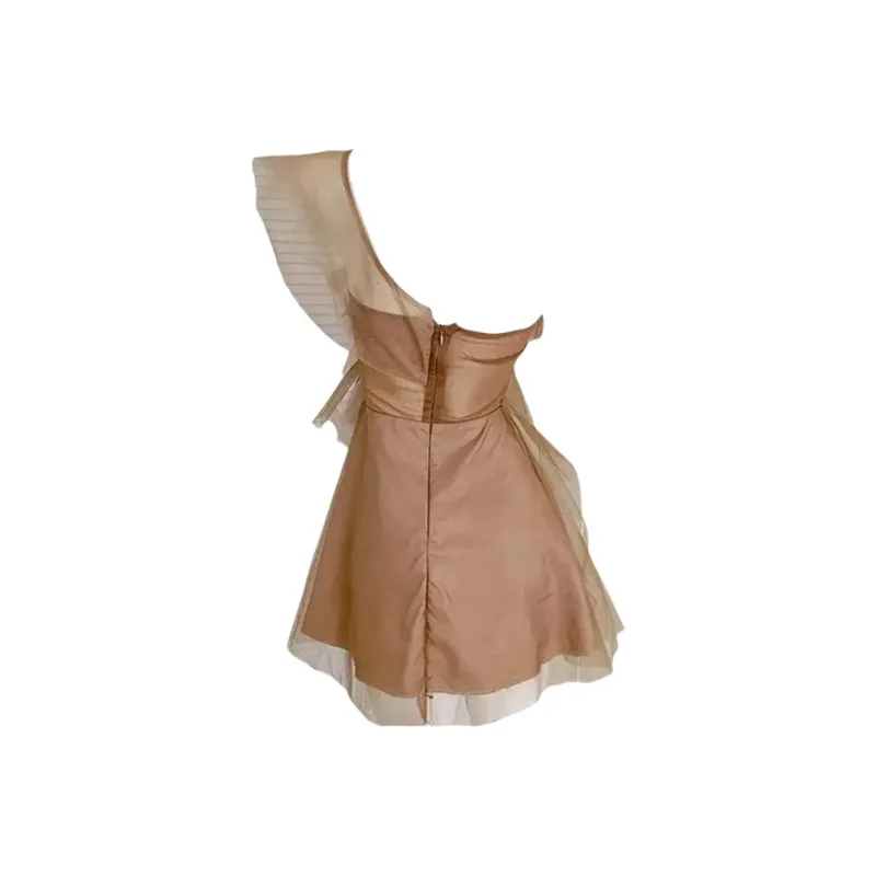 TENNE GIRL Sleeveless Dress Women's Brown-1