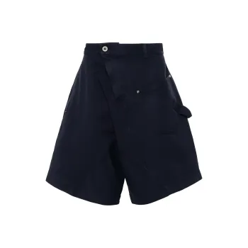 JW Anderson Knee Length Twisted Bermuda Shorts